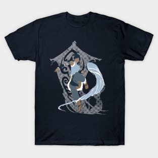 Korra waterbending and the avatar spirit T-Shirt